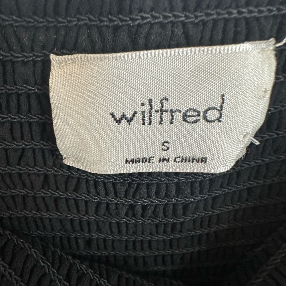 Aritzia Wilfred Tempest Dress in Black - Picture 12 of 14